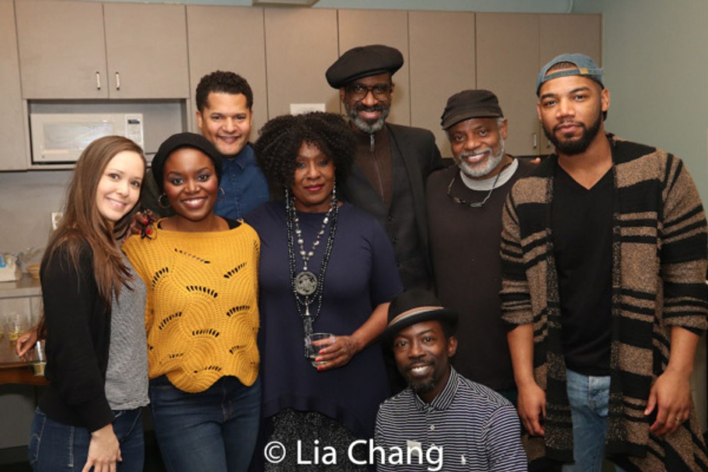 Photo Flash: Backstage With The Cast Of August Wilson's KING HEDLEY II At Two River Theater  Image