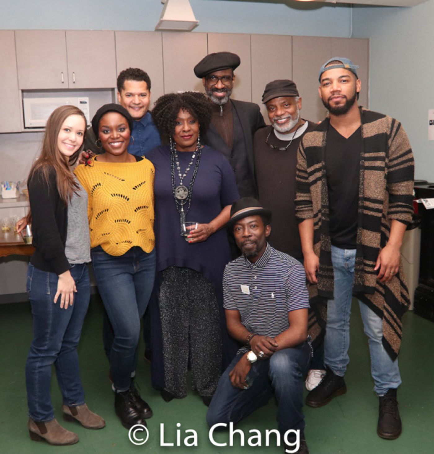 Photo Flash: Backstage With The Cast Of August Wilson's KING HEDLEY II At Two River Theater  Image