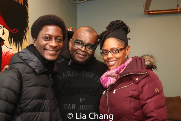 Norman Smalls, John Scutchins and Nicole Salter Photo