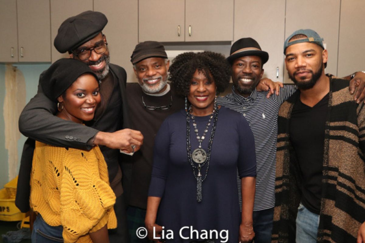 Brittany Bellizeare, Brian D. Coats, Harvy Blanks, Elain Graham, Charlie Hudson III, Blake Morris at 