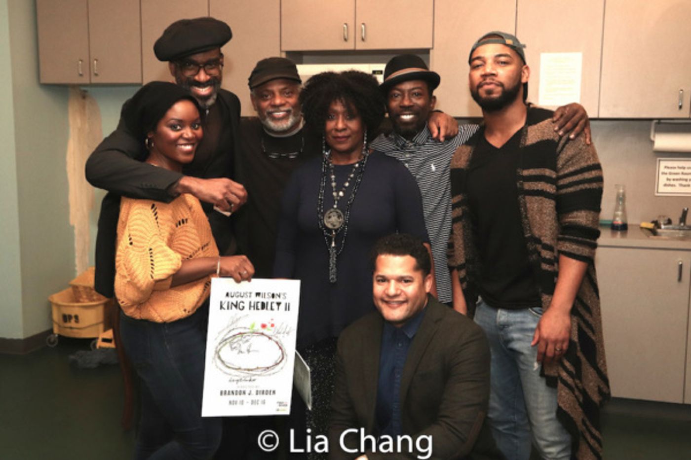 Photo Flash: Backstage With The Cast Of August Wilson's KING HEDLEY II At Two River Theater  Image