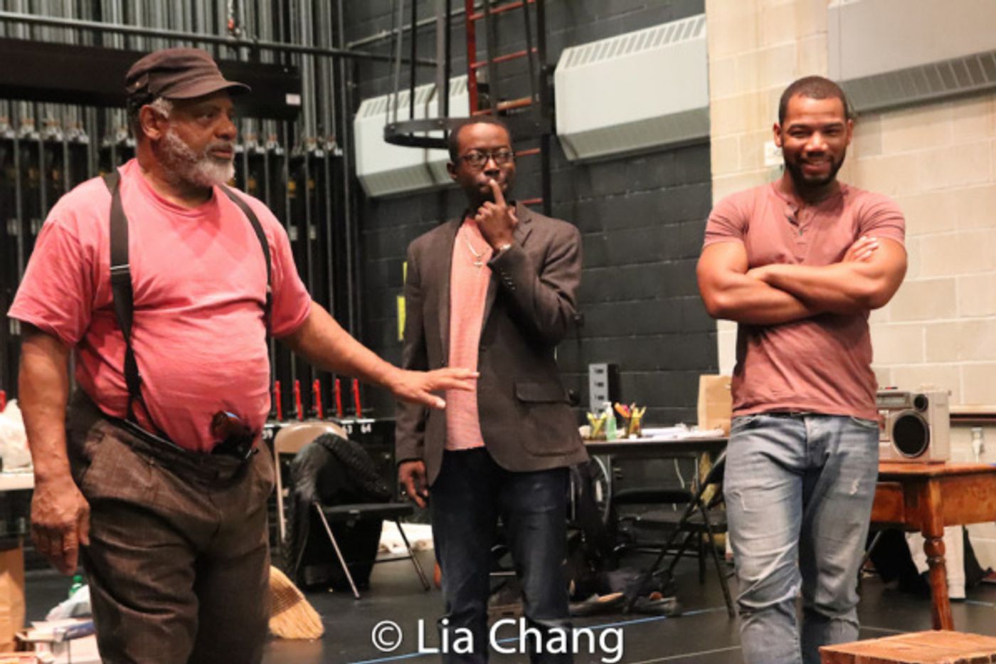 Photo Flash: Backstage With The Cast Of August Wilson's KING HEDLEY II At Two River Theater  Image