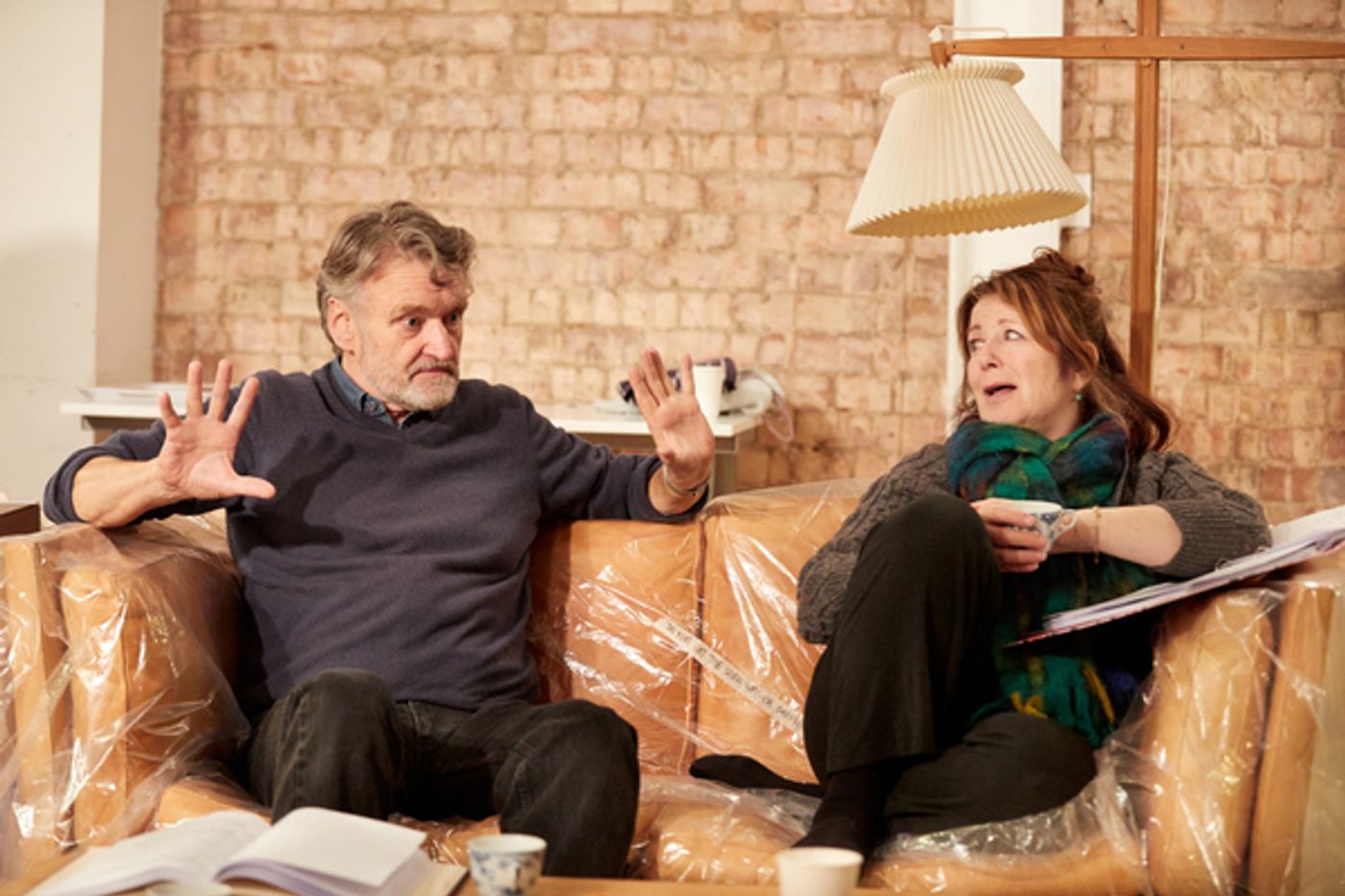 Photo Flash: Inside Rehearsal For Park Theatre's ROSENBAUM'S RESCUE  Image