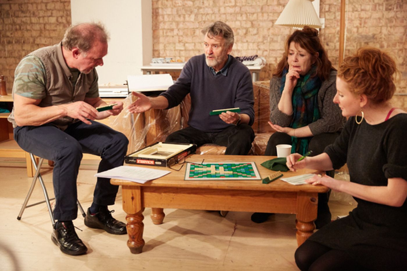 Photo Flash: Inside Rehearsal For Park Theatre's ROSENBAUM'S RESCUE  Image