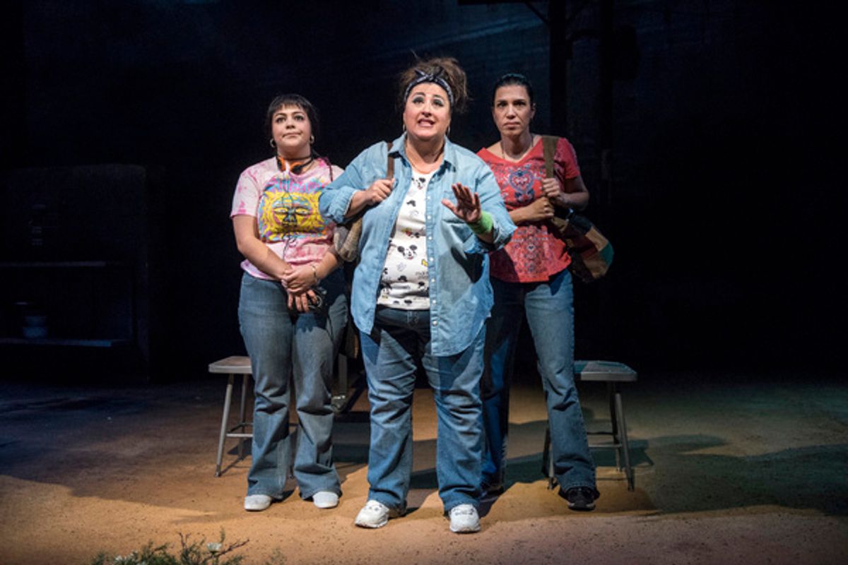 Isabella Gerasole, Mari Marroquin, and Alice da Cunha at 