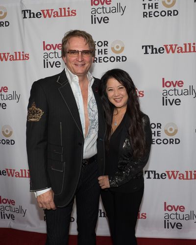 Rex Smith and Dr. Tracy Lin Photo