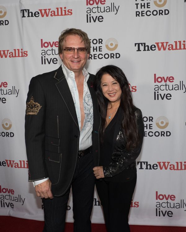 Rex Smith and Dr. Tracy Lin Photo