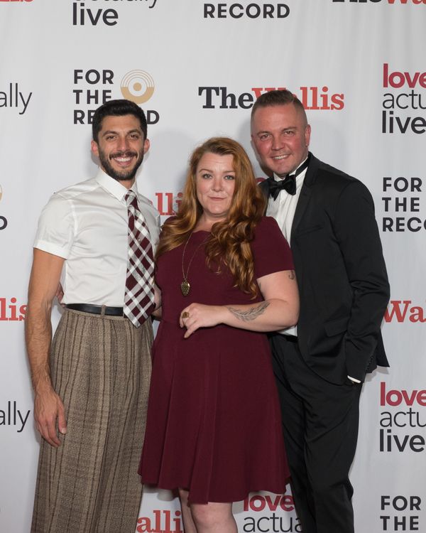 Costume Designer Steve Mazurek with Audra Mae and Shane Scheel Photo