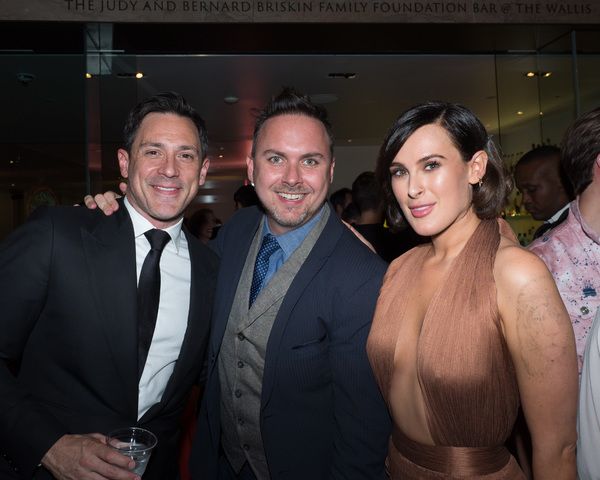 Steve Kazee, Edward Allen, and Rumer Willis Photo