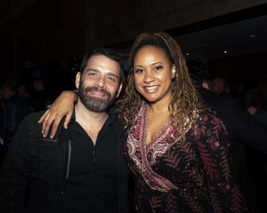 Tracie Thoms and Jim Holdridge @ BroadwayWorld Tracie Thoms and Jim Holdridge Photo