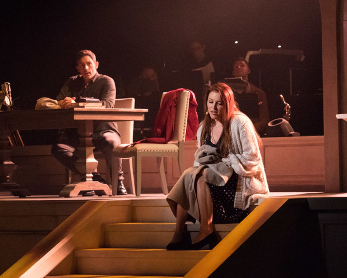 Steve Kazee and Olivia Kuper Harris at 