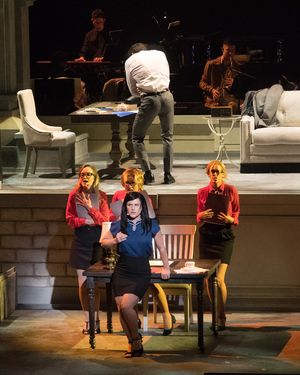 Sean Yves Lessard, Carrie Manolakos, Kelley Jakle, Tomasina Abate, andRumer Willis @ BroadwayWorld Sean Yves Lessard, Carrie Manolakos, Kelley Jakle, Tomasina Abate, andRumer Willis Photo