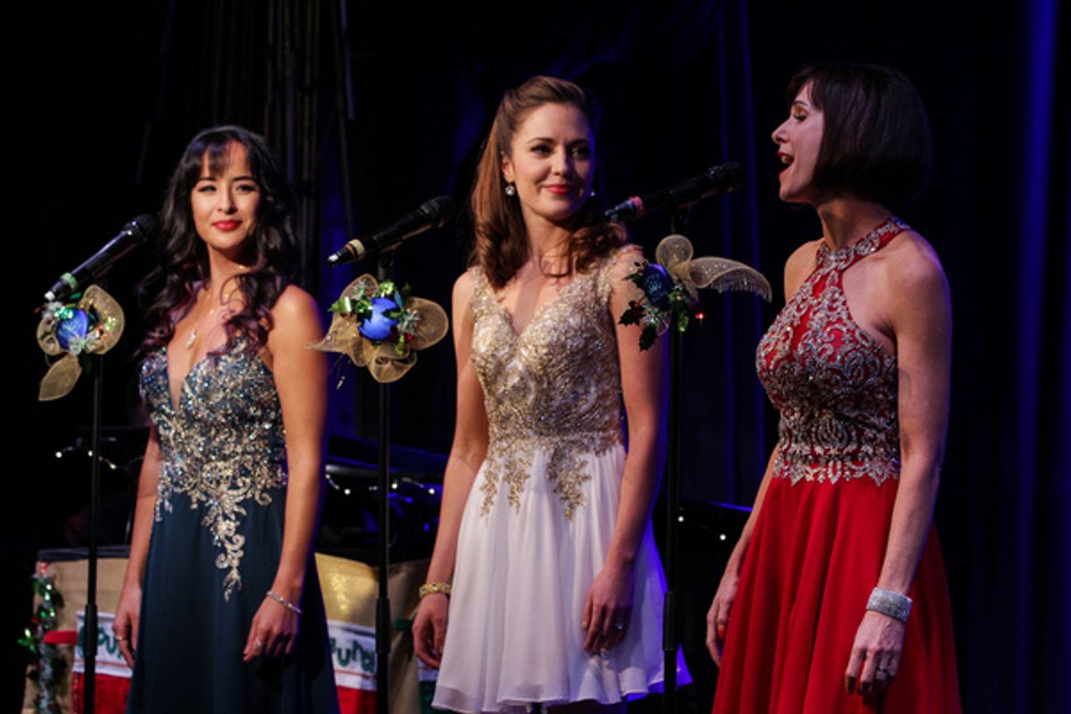 Susan Egan, Courtney Reed, and Laura Osnes at 