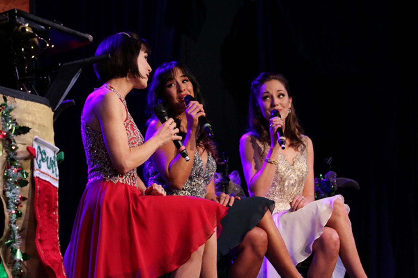 Photo Flash: Laura Osnes, Susan Egan, Corey Cott And More Star In THE BROADWAY PRINCESS HOLIDAY PARTY  Image