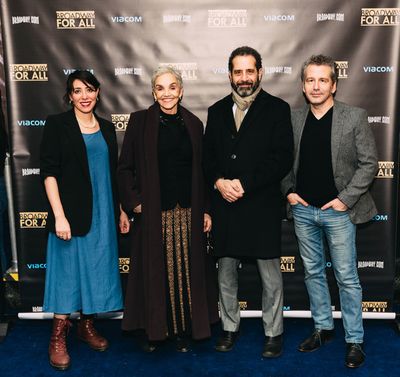 Rachel Chavkin, Brooke Adams, Tony Shalhoub, David Cromer Photo