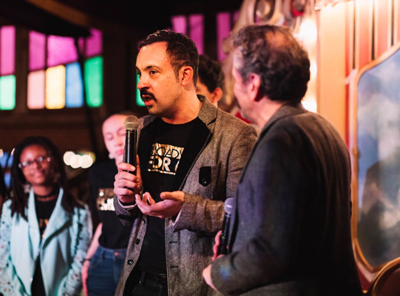 Photo Flash: Tony Shaloub. Wesley Taylor, and More Attend Big Apple Mirror Room Launch  Image