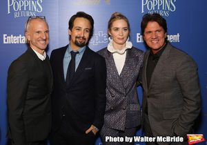 John Deluca, Lin-Manuel Miranda, Emily Blunt and Rob Marshall @ BroadwayWorld John Deluca, Lin-Manuel Miranda, Emily Blunt and Rob Marshall Photo
