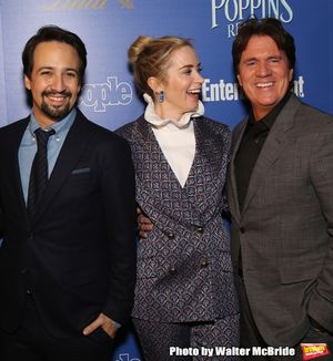 Lin-Manuel Miranda, Emily Blunt and Rob Marshall @ BroadwayWorld Lin-Manuel Miranda, Emily Blunt and Rob Marshall Photo