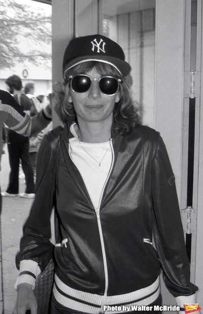 Penny Marshall attends a Celebrity Charity Tennis Tournament at Long Island City on M Photo