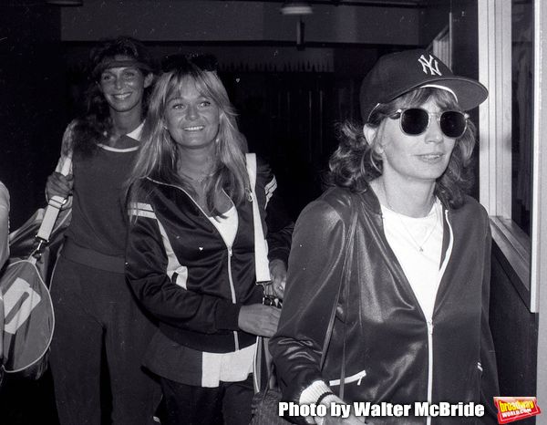Ann Turkel, Valerine Perrine and Penny Marshall attend a Celebrity Charity Tennis Tou Photo