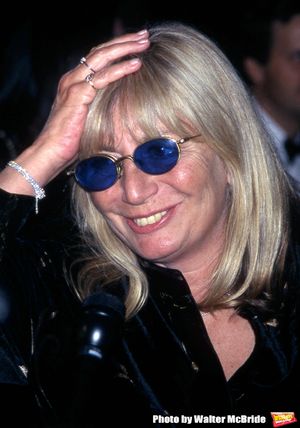 Penny Marshall attends Broadway Opening Night of  "The Capeman" at the Marquis theatr Photo
