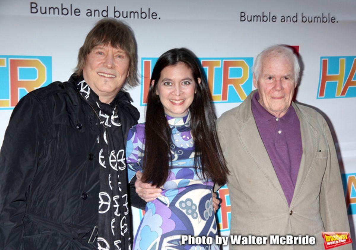 James Rado & Diane Paulus & Galt MacDermot
arriving for the Opening Night Performance of HAIR: THE AMERICAN TRIBAL LOVE-ROCK MUSICAL at the Al Hirschfeld Theatre in New York City.
March 31, 2009 at 