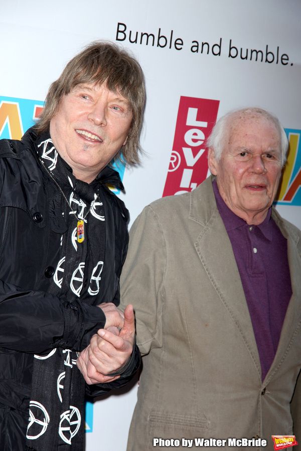 James Rado & Galt MacDermot arriving for the Opening Night Performance of HAIR: THE A Photo