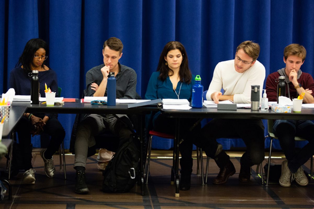 Jenny Jules, Matt Mueller, Diane Davis, James Snyder, Nicholas Podany at 