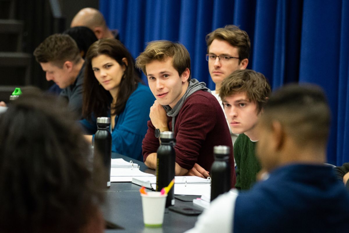 Matt Mueller, Diane Davis, Nicholas Podany, James Snyder, Bubba Weiler at 