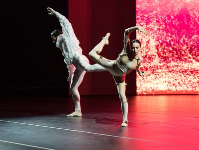 Marcelo Gomes and Diana Vishneva in Sleeping Beauty Dreams.  Photo