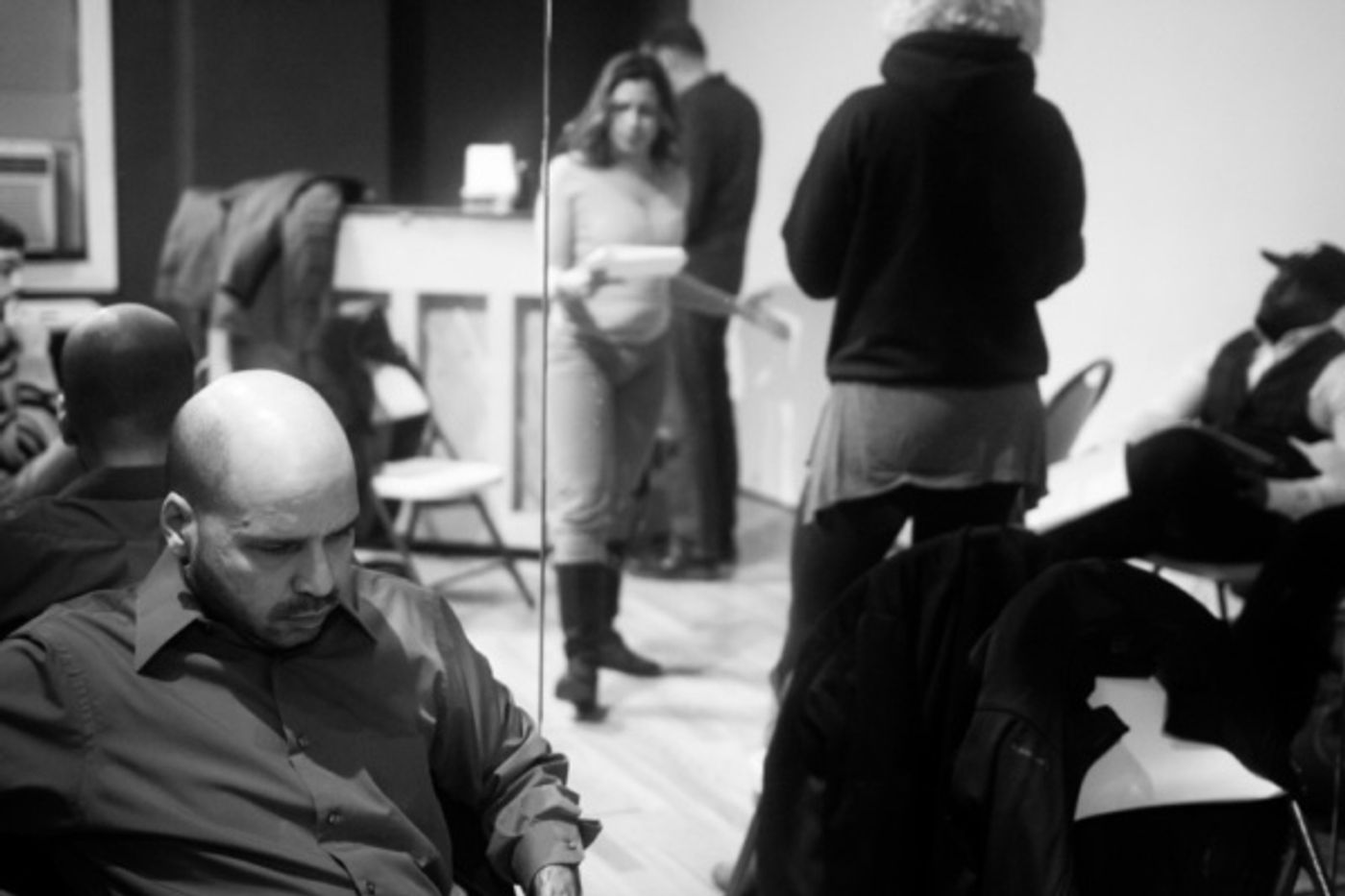 Photo Flash: In Rehearsal with TWO FACES ONE MIRROR  Image