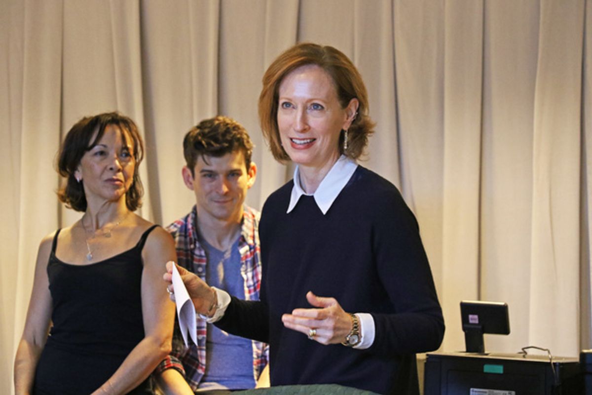 Choreographer JoAnn M. Hunter, Associate Choreographer Patrick Oâ€™Neiland Director Susan V. Booth at 