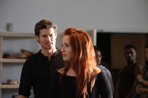 Tim Rogan and Sierra Boggess @ BroadwayWorld Tim Rogan and Sierra Boggess Photo