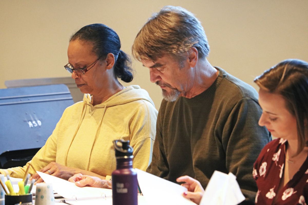  Terry Burrell, Chris Kayser and Meghan Glogower at 