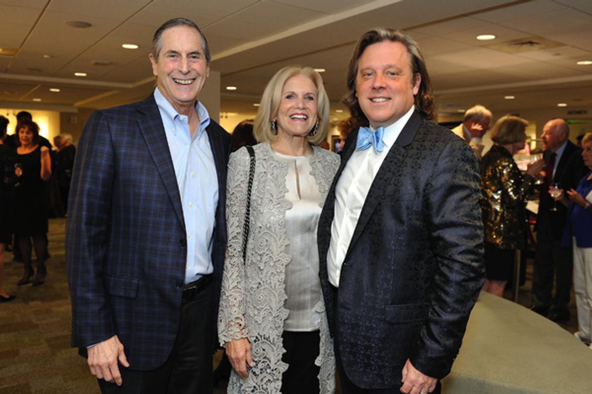 Peter and Barbara Sidel and Jay Johnson at 