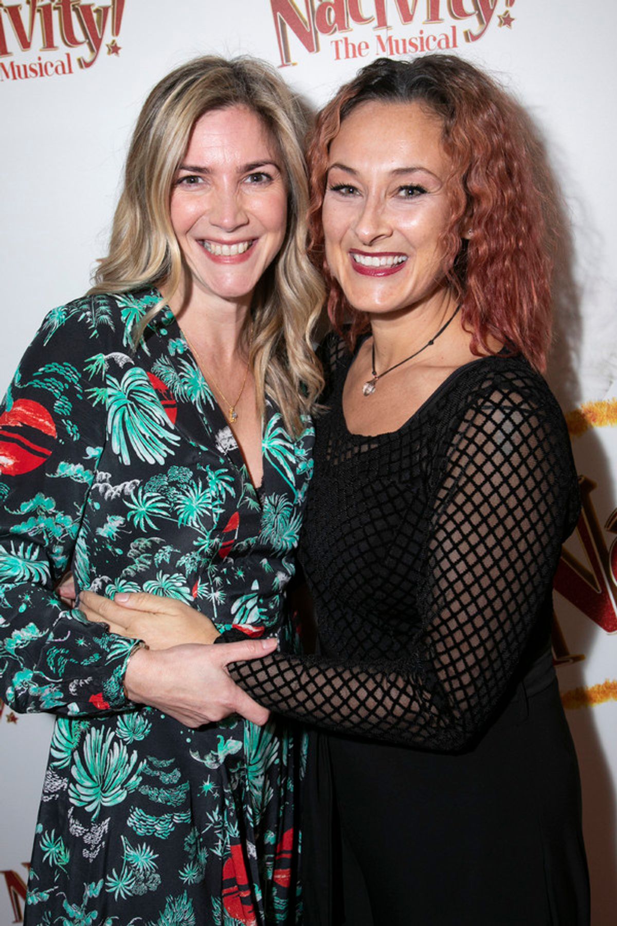 Lisa Faulkner and Luisa Bradshaw-White at 