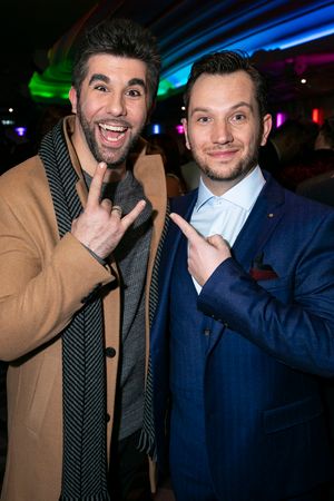 Simon Lipkin (Mr Poppy) and Scott Garnham (Mr Maddens) @ BroadwayWorld Simon Lipkin (Mr Poppy) and Scott Garnham (Mr Maddens) Photo