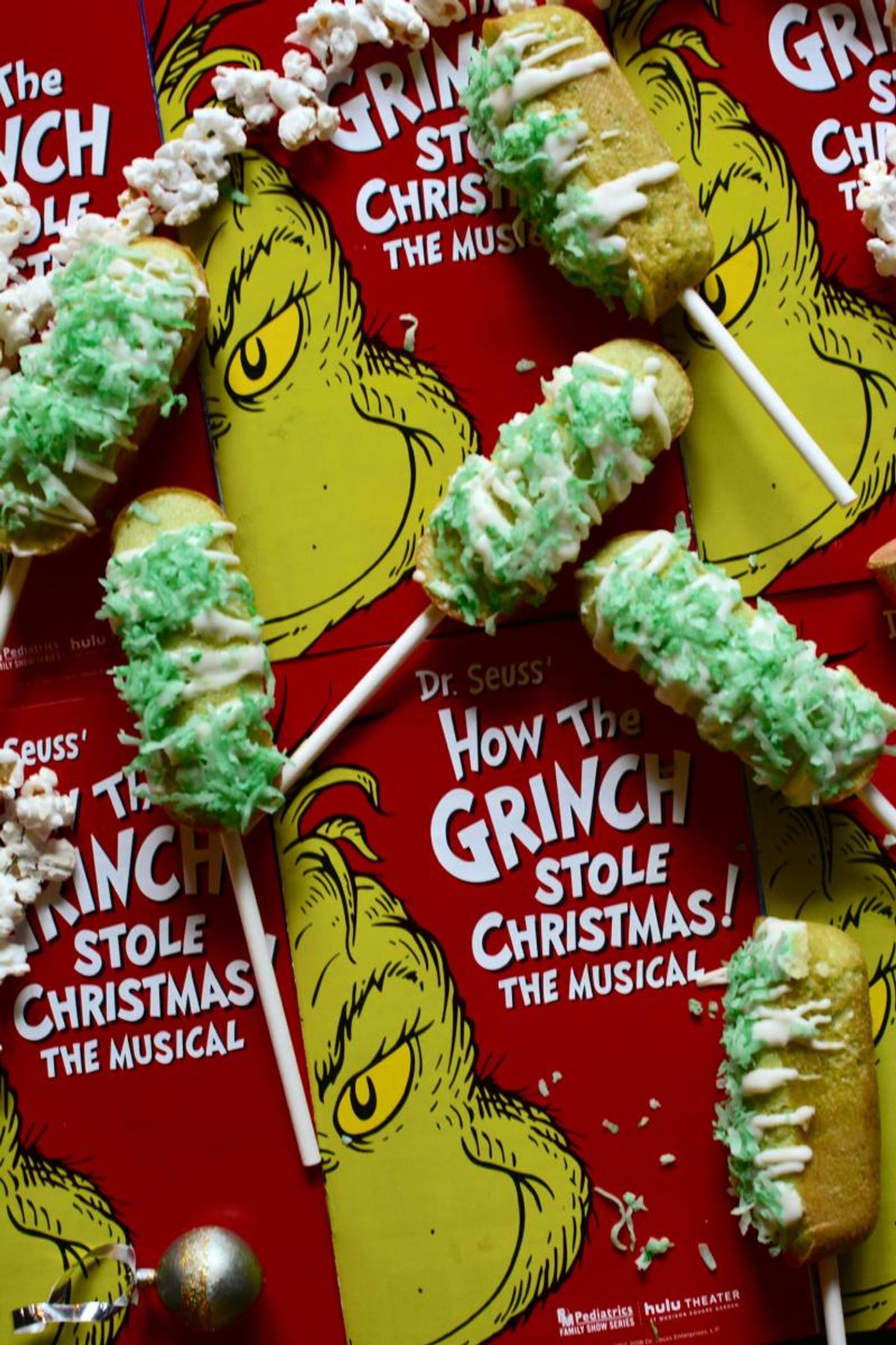 Backstage Bite with Katie Lynch: Two Cindy Lou Whos Get in the Christmas Spirit with Grinch-Inspired Cake Pops!  Image