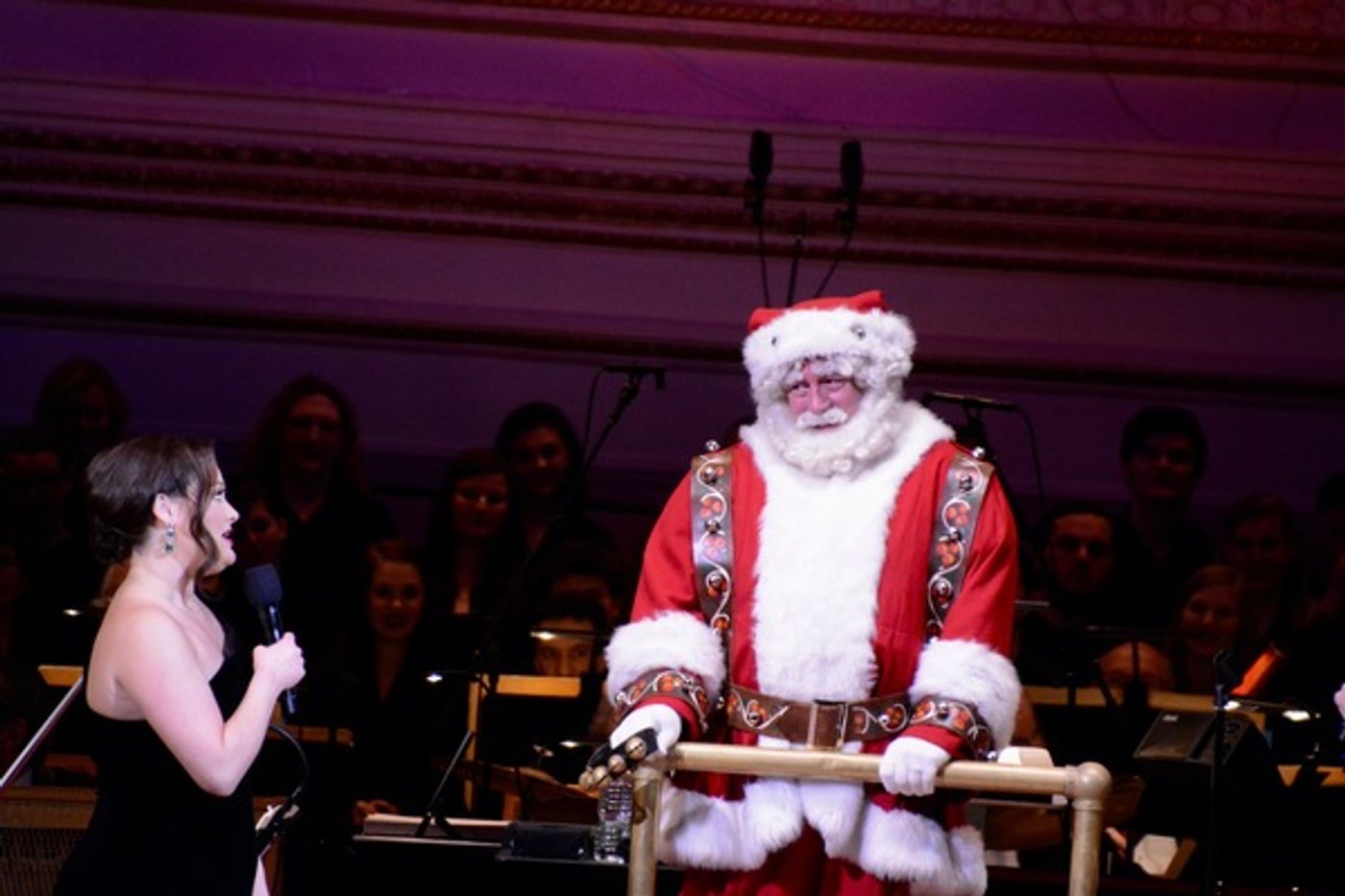 Photo Coverage: The New York Pops and Ashley Brown Perform Holiday Music in UNDER THE MISTLETOE Concert  Image