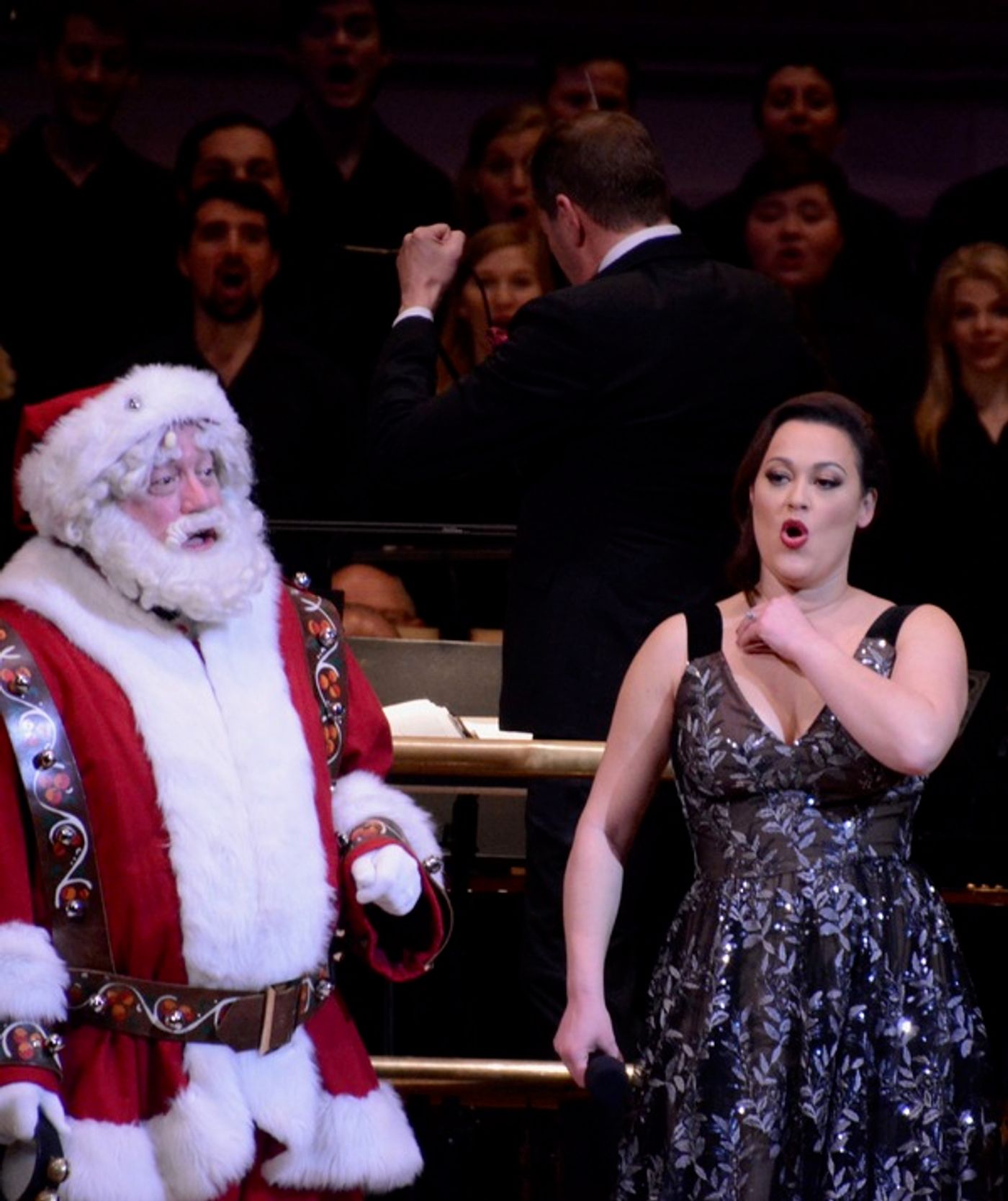 Photo Coverage: The New York Pops and Ashley Brown Perform Holiday Music in UNDER THE MISTLETOE Concert  Image