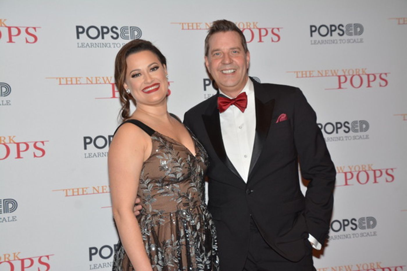 Photo Coverage: The New York Pops and Ashley Brown Perform Holiday Music in UNDER THE MISTLETOE Concert  Image