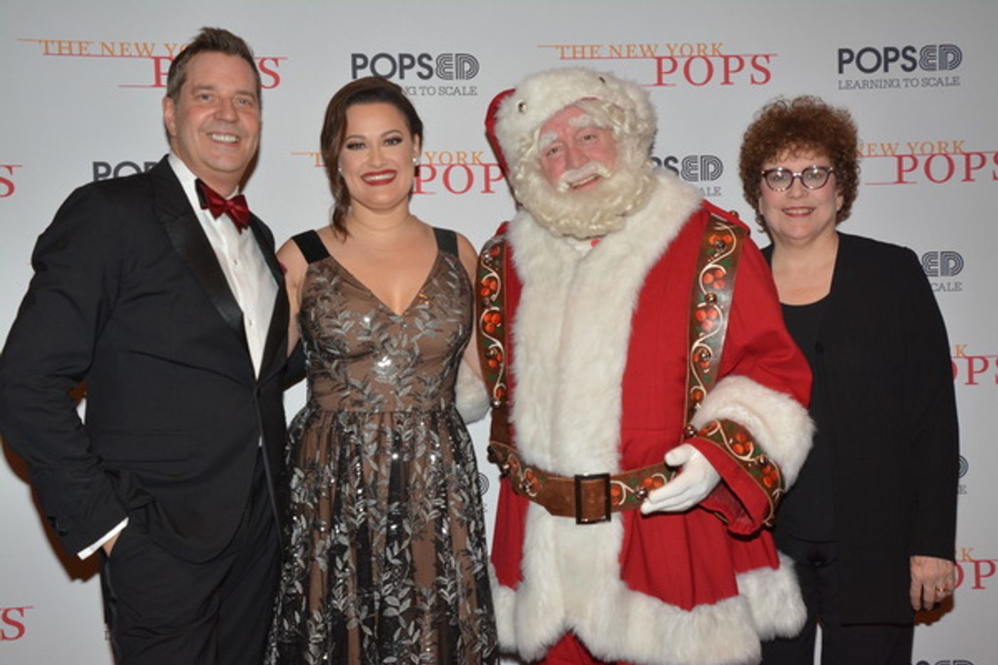 Photo Coverage: The New York Pops and Ashley Brown Perform Holiday Music in UNDER THE MISTLETOE Concert  Image