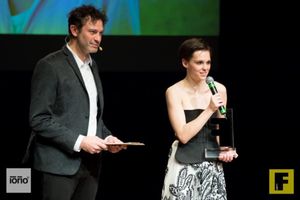 Award ceremony at Fabrique Du Cinema Awads 2018, Teatro India, Rome, December 15th 2018. Tow--time Academy award-winner Paul Haggis president of jury.
INTERNATIONAL DOCUMENTARY COMPETITION
BEA @ BroadwayWorld Award ceremony at Fabrique Du Cinema Awads 2018, Teatro India, Rome, December 15th 20 Photo