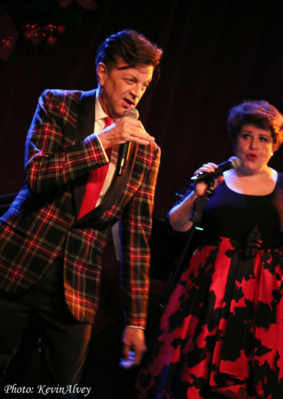 Jim Caruso, Klea Blackhurst at 