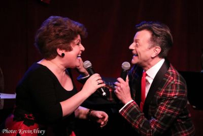 Klea Blackhurst, Jim Caruso Photo