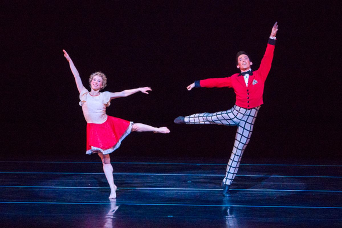 Photo: BAM and Mark Morris Dance Group presentThe Hard NutBased on the book by E.T.A. Hoffmann, The Nutcracker and the Mouse KingMark Morris Dance GroupFeaturing the MMDG Music Ensemble and The Hard Nut SingersMusic by Pyotr Ilyich Tchaikovsky, The Nutcra at 