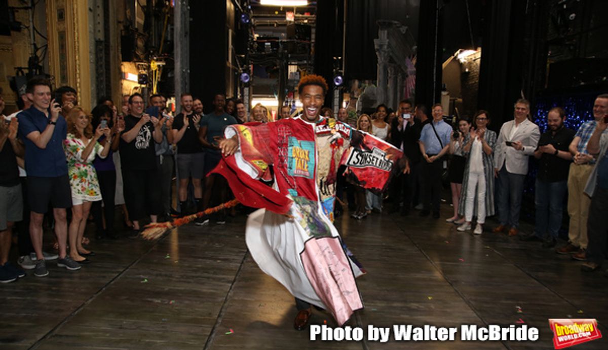 Justin Prescott during the Broadway Opening Night Performance Actors' Equity Legacy Robe honoring Justin Prescott at the Hudson Theatre on July 26, 2018 in New York City. at 