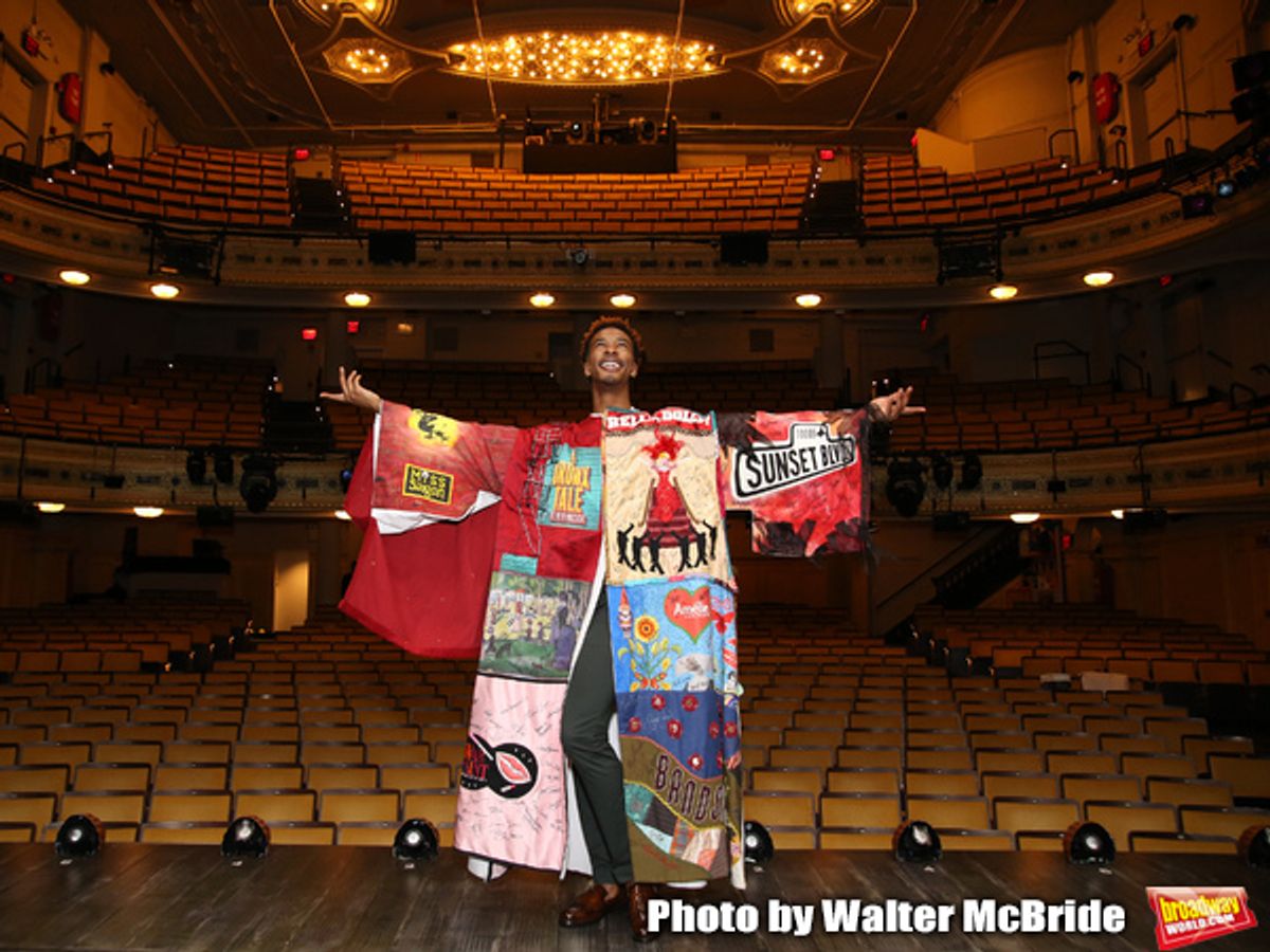Justin Prescott during the Broadway Opening Night Performance Actors' Equity Legacy Robe honoring Justin Prescott at the Hudson Theatre on July 26, 2018 in New York City. at 
