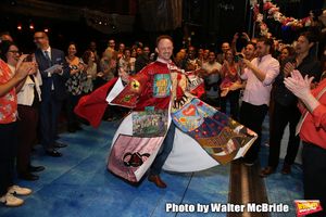 Matt Allen during the Actors' Equity Legacy Robe Ceremony honoring Matt Allen for "Escape To Margaritaville" at The Marquis Theatre on March 15, 2018 in New York City. @ BroadwayWorld Matt Allen during the Actors' Equity Legacy Robe Ceremony honoring Matt Allen for "E Photo