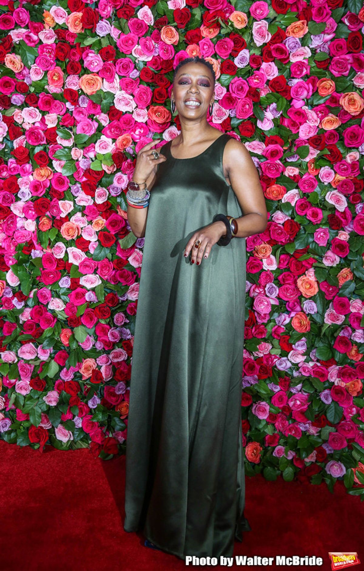Noma Dumezweni attends the 72nd Annual Tony Awards at Radio City Music Hall on June 10, 2018 in New York City.  at 